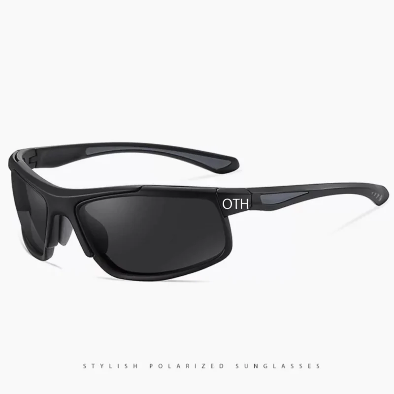 OTH Polarized Black Fishing Sunglasses with UV400 Protection