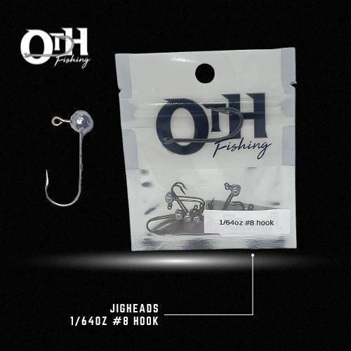 1/64oz #8 Hook Jighead, OTH Fishing - OTH Fishing