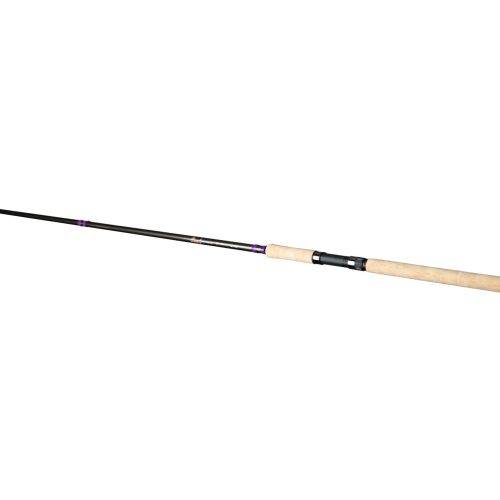 Ozark Rods The Machine crappie fishing rod with cork handle and purple detailing