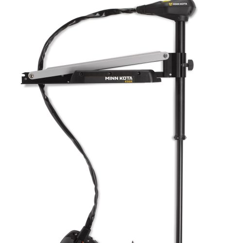 Minn Kota Edge 45 Trolling Motor featuring a 45-inch shaft and cable-steer foot pedal