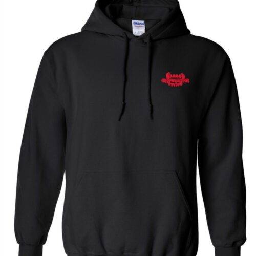 crappie monster hoodie front